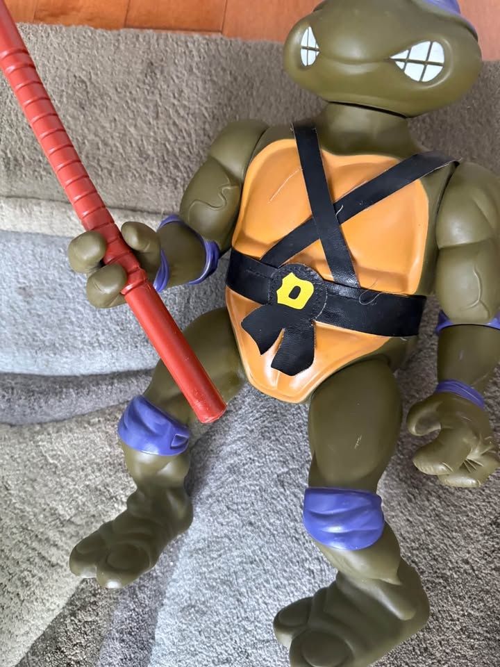 1989 Playmates Donatello TMNT Giant Figure 15" - photo 5