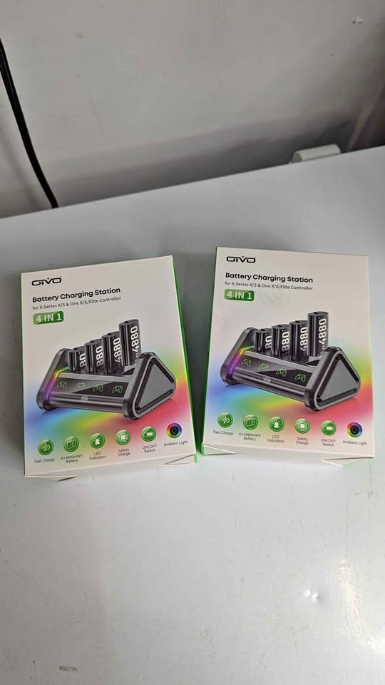 Rechargeable Batteries and charger for XboxOne