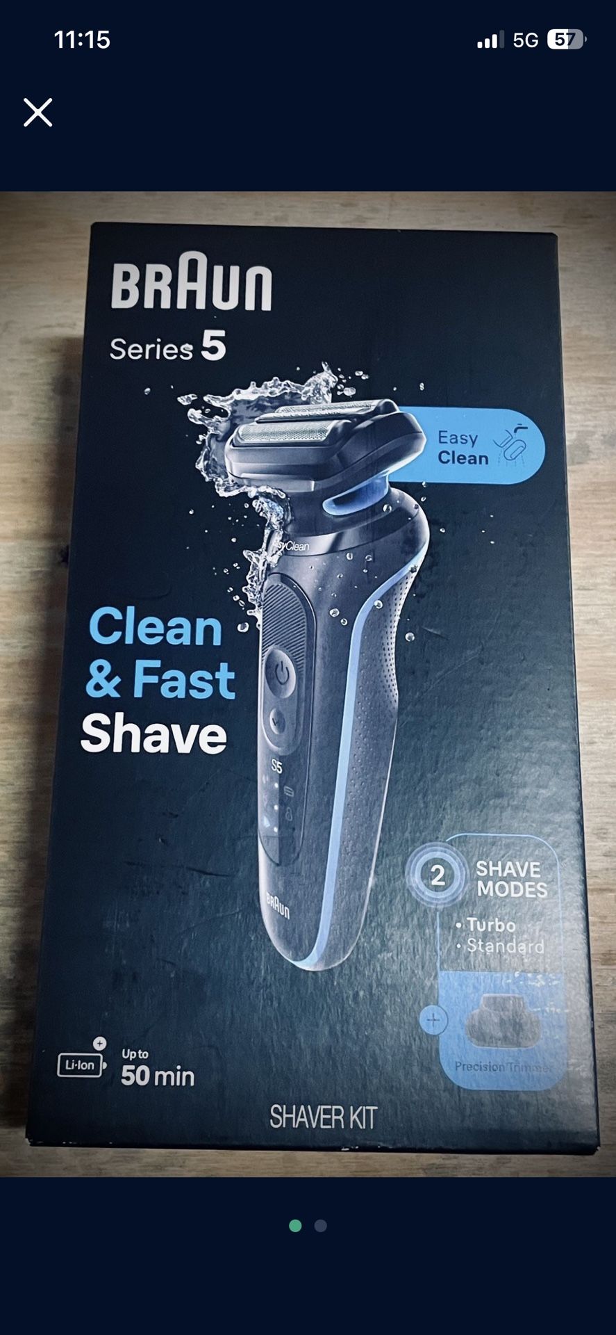 Braun Series 5 Shaver