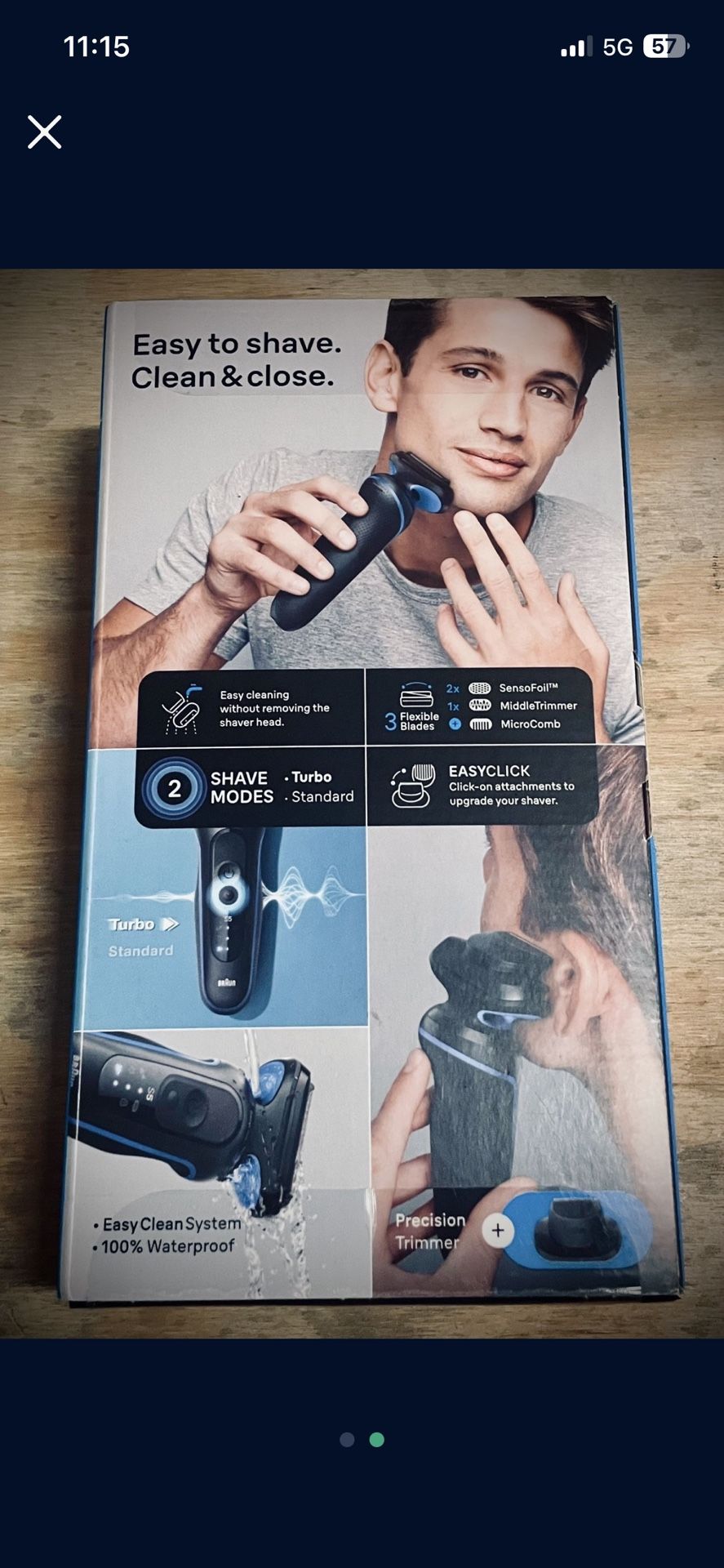 Braun Series 5 Shaver - photo 2