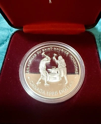 RCM Canadian Proof Silver Dollars (3-Coin Lot)