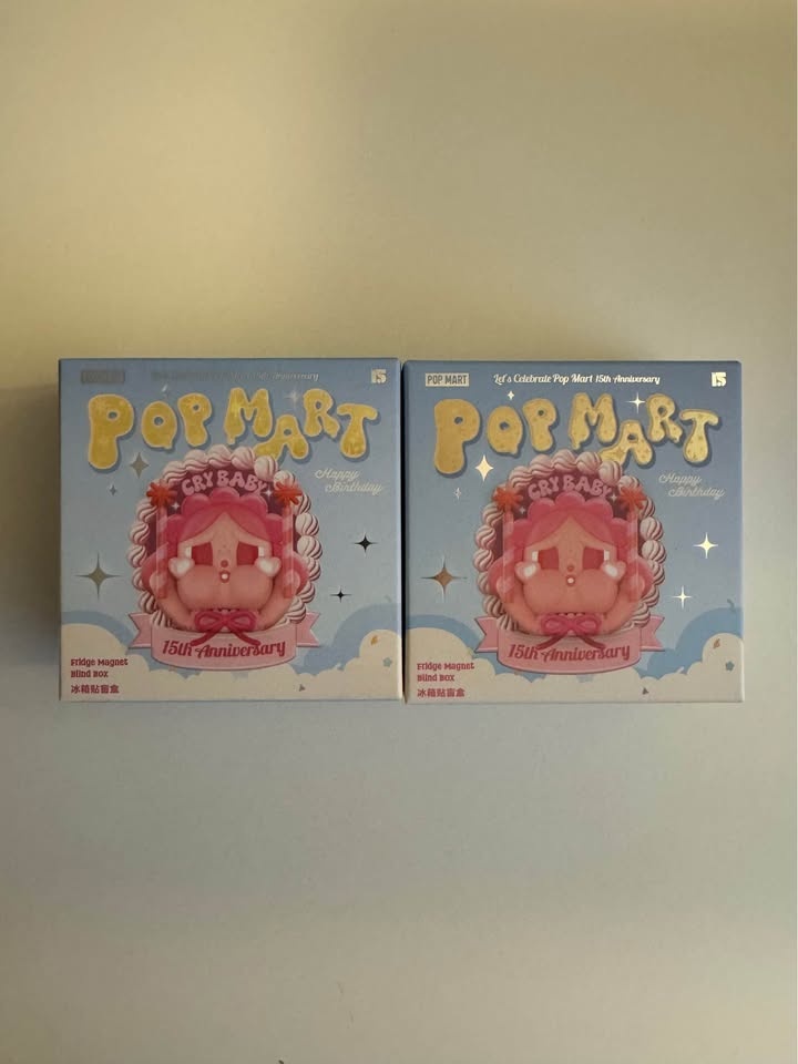 Pop Mart 15th Anniversary Fridge Magnet - photo 4