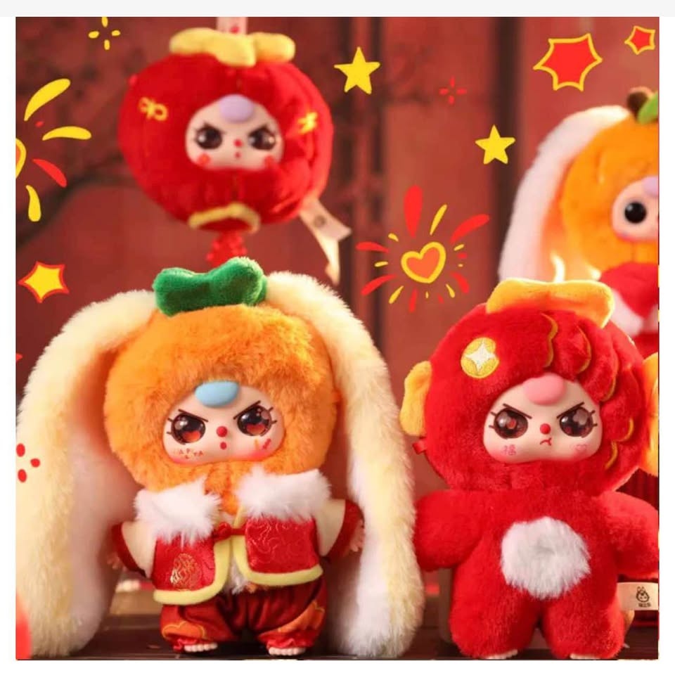 Baby Three Chinese New Year Series Plush Pendant - photo 2