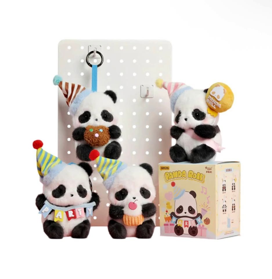 Panda Roll Party Series Blind Box Plushies