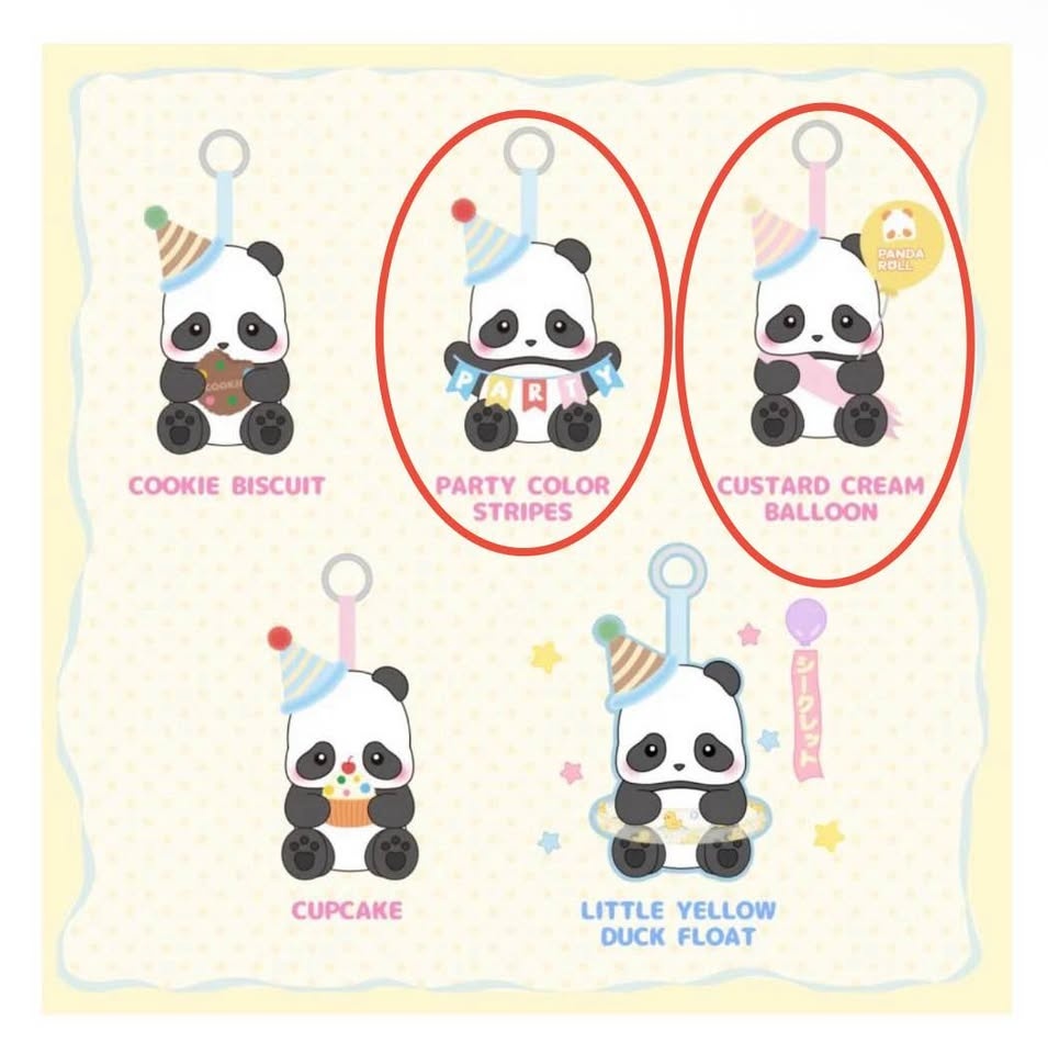 Panda Roll Party Series Blind Box Plushies - photo 5