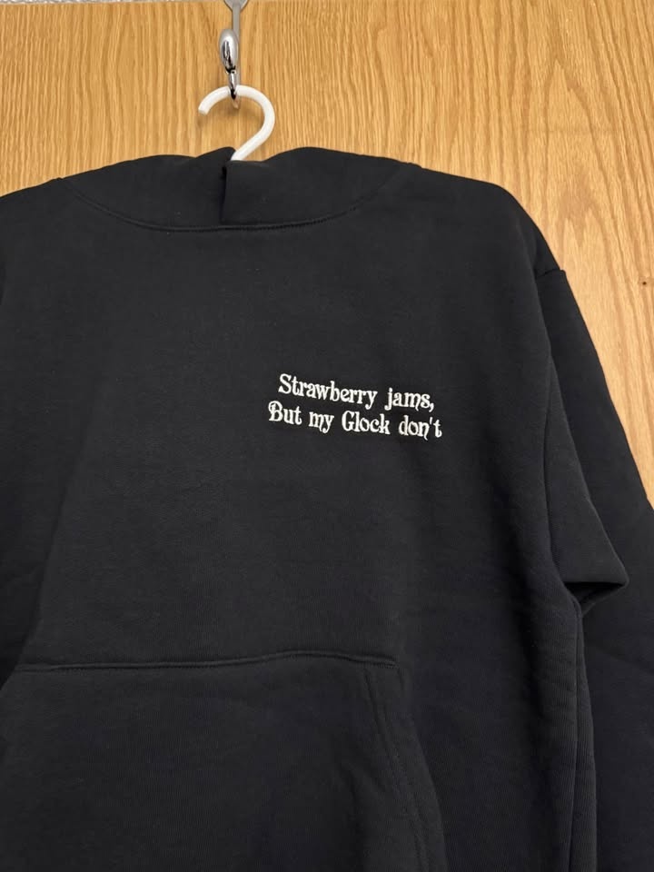 NEW Strawberry Jams Black Hoodie - photo 2