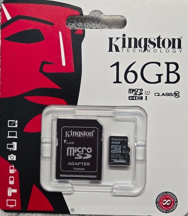 Kingston Micro SD HC 6GB Class 10 w/ Adapter