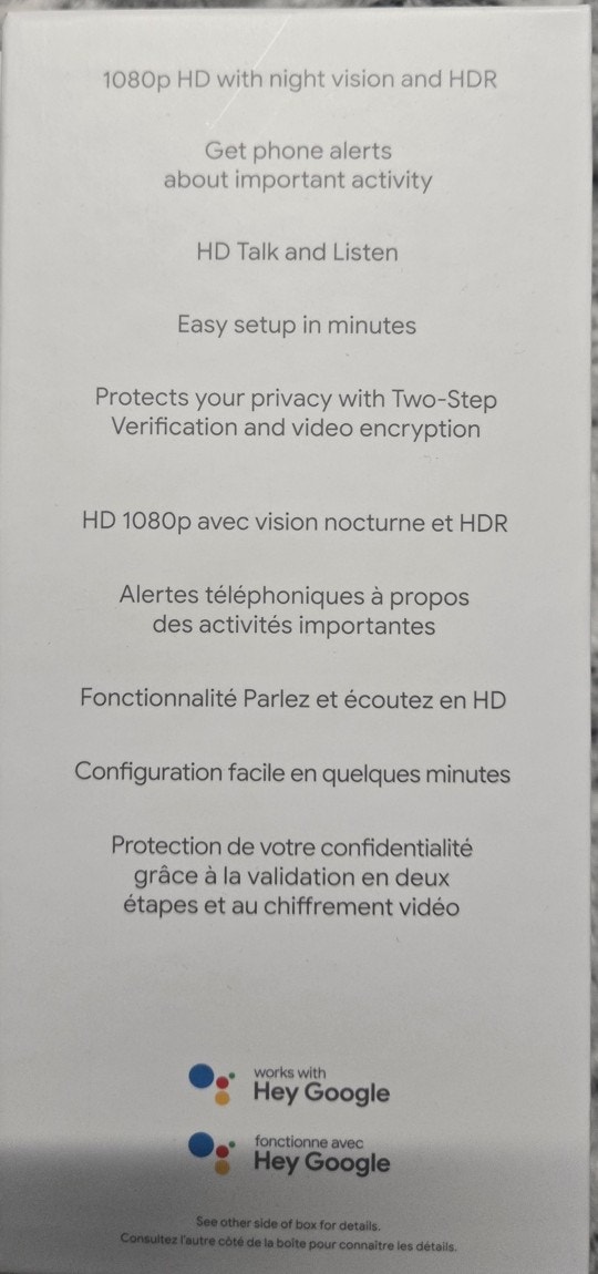 Google Nest Cam Indoor Wired - photo 2