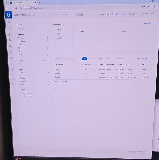 Edge Router Lite pulled working - photo 5