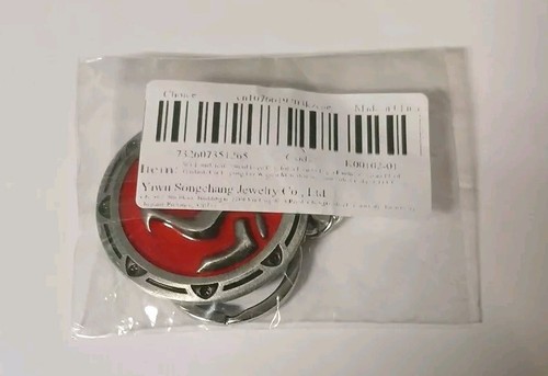 Cartoon Thundercats Symbol Logo Alloy Keychain - photo 2