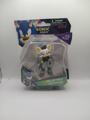 Netflix Sonic Prime 2" Tails Figure Keychain
