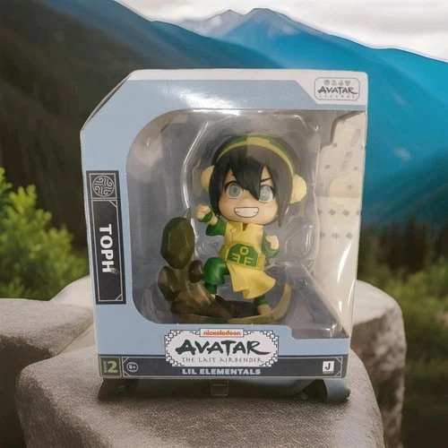 Jazwares Avatar Toph Lil Elementals Figure Statue New