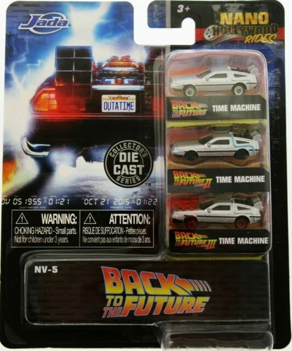 Jada Toys Back to the Future Time Machine DeLorean Diecast Car