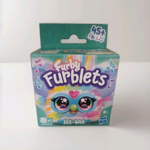 Furby Furblets Zee-Bah Mini Friend, Electronic Plush