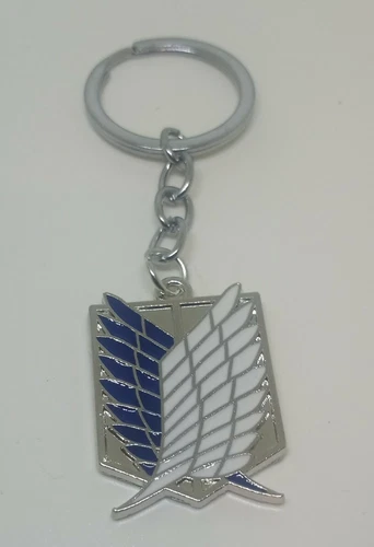 Attack On Titan Survey Corps Metal Keychain 1.5"