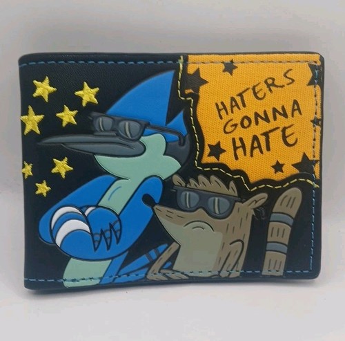Regular Show Wallet Cartoon Network “Haters Gonna Hate” Mordecai