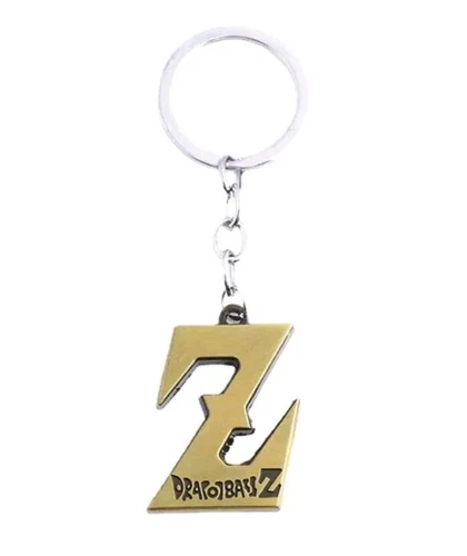 Dragon Ball Z Gold Metal Keychain