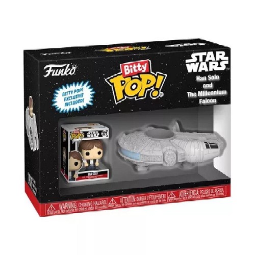 Star Wars Han Solo & Millennium Falcon Funko Bitty Pop! Ride