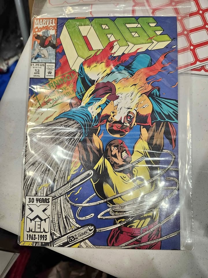 Marvel Cage Comic Book