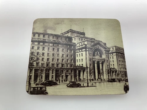 J.P Morgan Set Of 4 Laminated Coasters Of Chase Historical Colle - photo 5