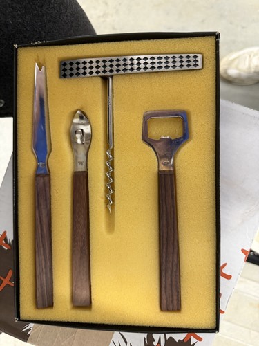 Playboy 4 Piece Stainless Steel Bar Set - photo 2