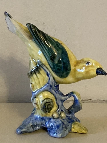 Stangl Bird Figurine, Vintage, Hand Painted, signed by artist.