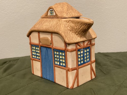 Dansk Thatched Roof Cottage Teapot - photo 2