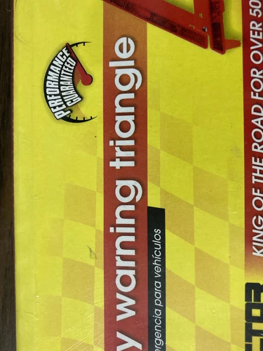 Victor Folding Auto Emergency Warning Triangle 00230-8 New - photo 3