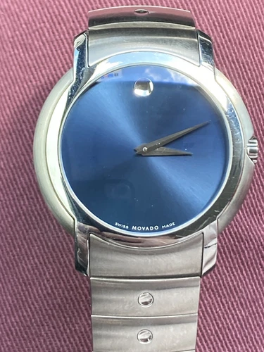 Movado SL Edition Men's Blue Dial Museum Watch