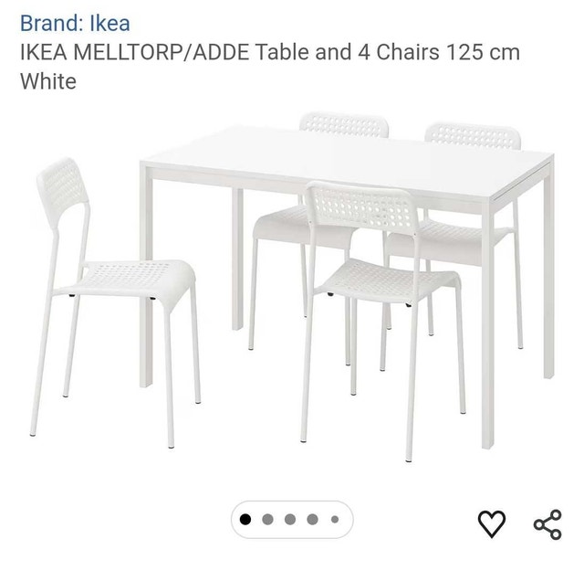 Ikea Melltorp Table only - Very Good Condition - photo 3