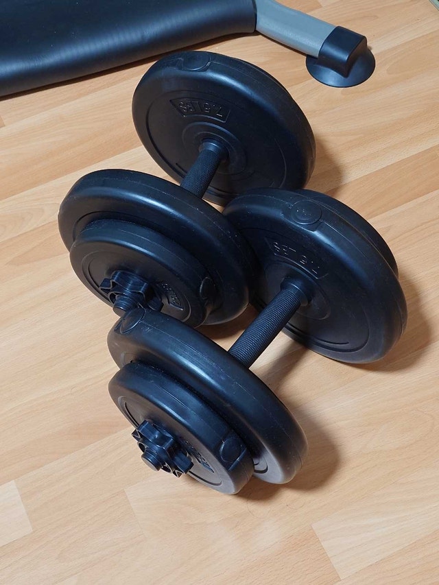 Fitvids 40 lb Dumbbell Set