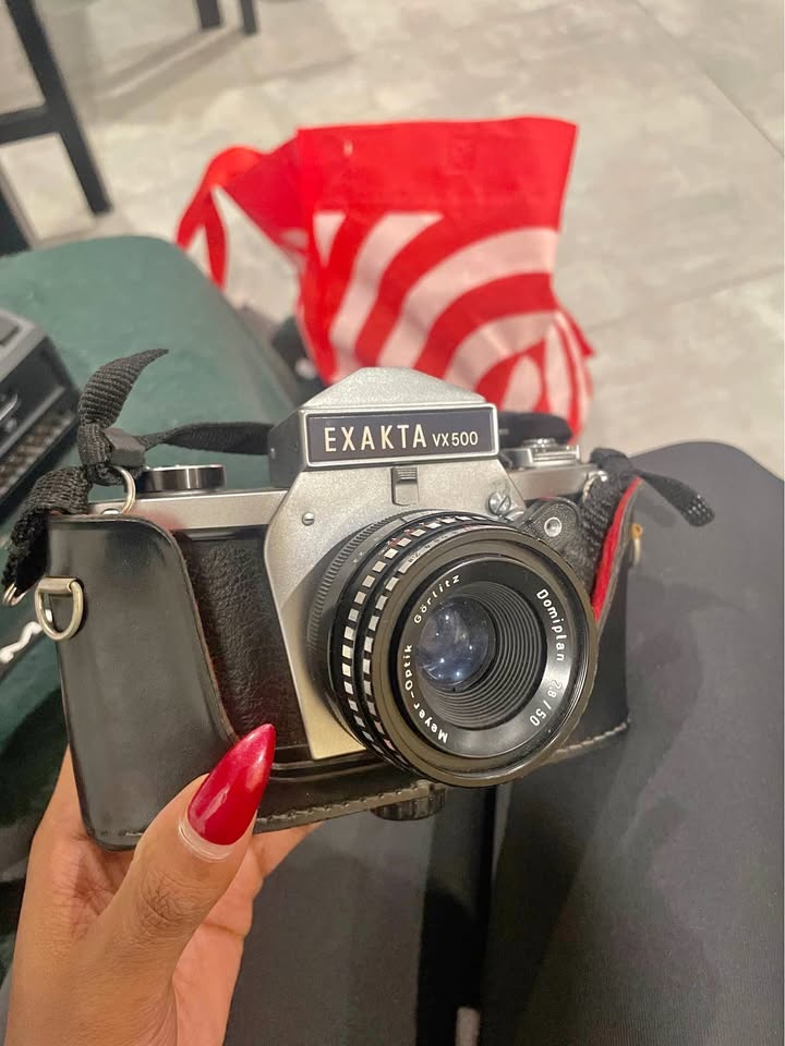 Exakta VX500 Film Camera + Domiplan 50mm Lens