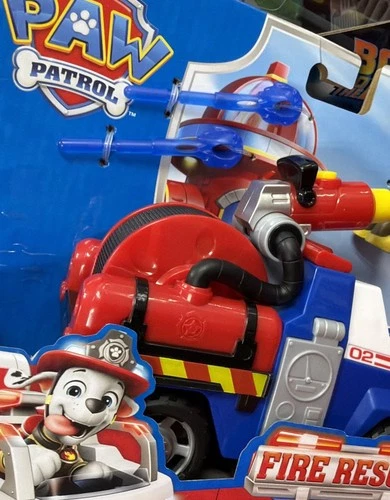 PAW Patrol Fire Rescue Large Vehicle Toy Cruiser & Chase Figure