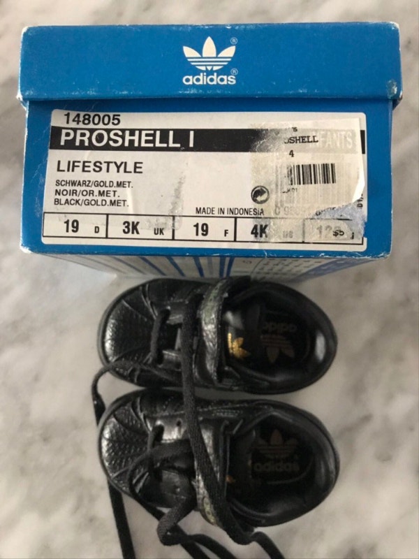 ADIDAS New in Box Baby Trainers Shoes Size 4 US - photo 4