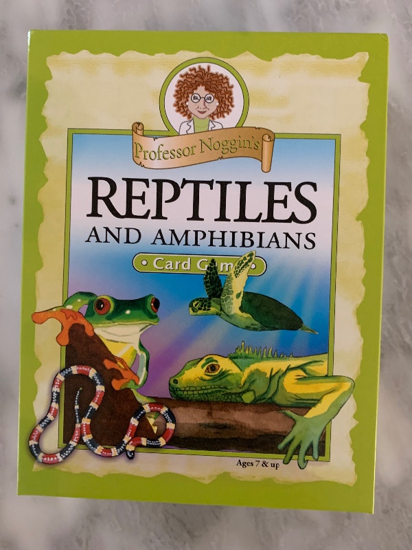 Professor Noggin Reptile & Amphibians Trivia Game
