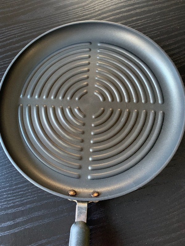 CIRCULON Brand 12” Grill Pan Stainless Steel Non-Stick