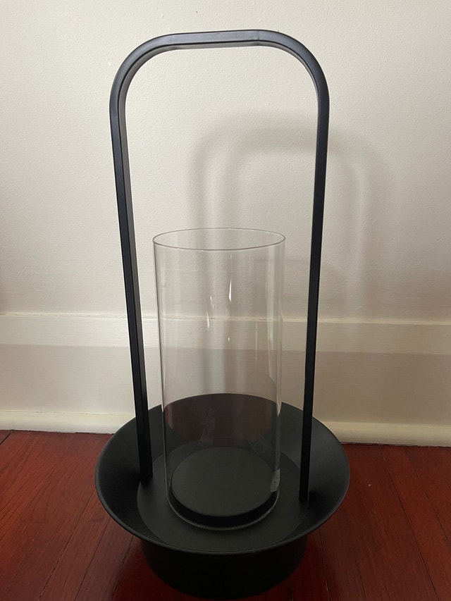Hurricane Candle Holder Two Piece Set 55 cm Tall