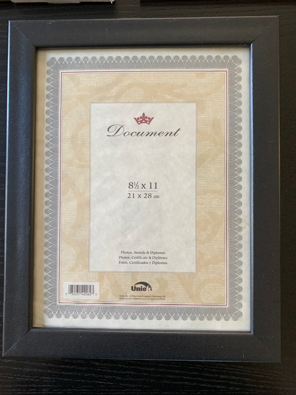 Set of Three New Large Frames Photos Certificates - photo 3