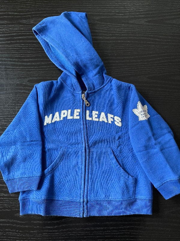 Unisex ROOTS Maple Leaf Hoodie Size 3T-4T Pre-loved - photo 2