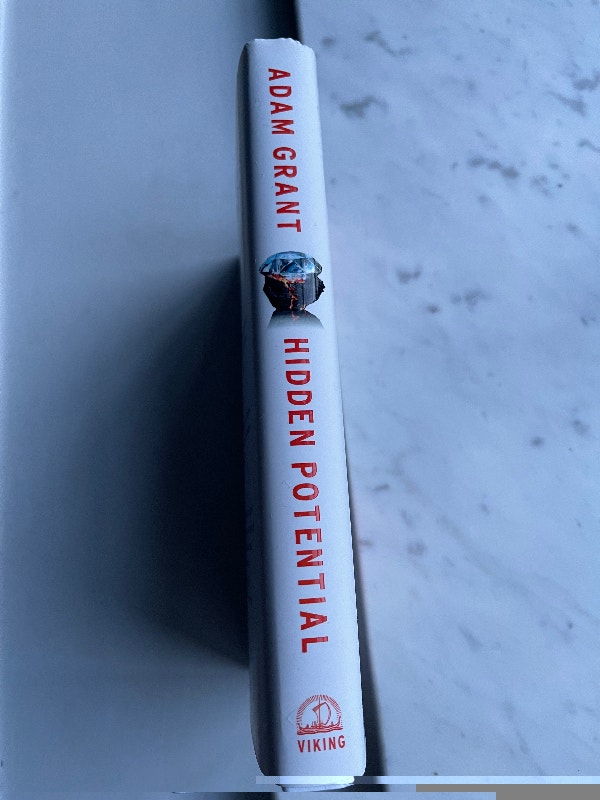 New Hardcover by Adam Grant Bestseller “Hidden Potential” - photo 5