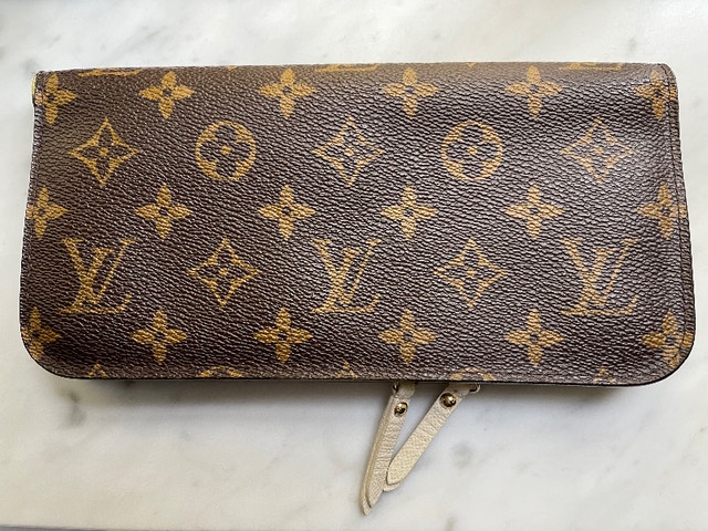 LOUIS VUITTON Coated Canvas Monogram Insolite Wallet White 2009 - photo 2