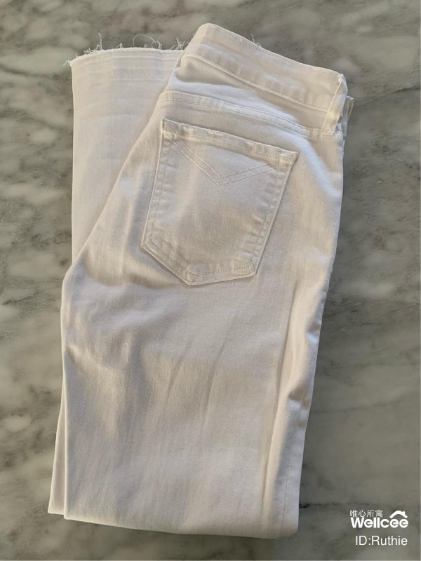 Women’s DEREK LAM 10 Crosby White Denim Jeans Size 26
