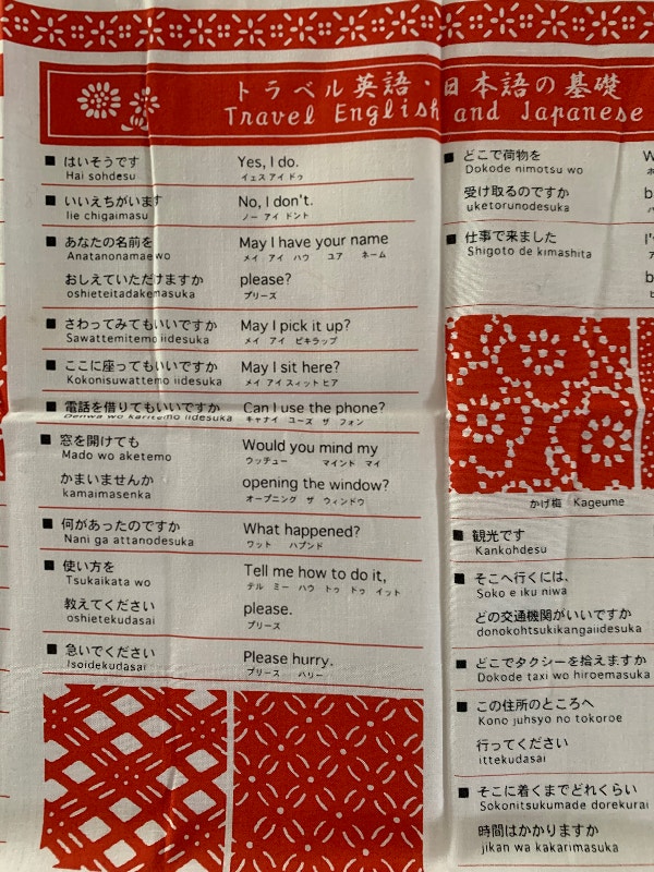 Three New Bandanas/Cotton Scarves from Tokyo - photo 5