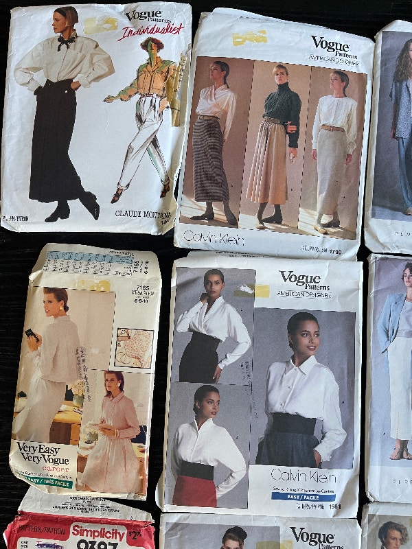 Vogue Sewing Patterns Size US 6-8-10 Lot of 11 + 1 - photo 2