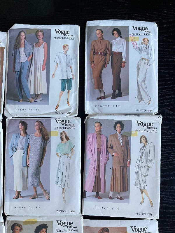 Vogue Sewing Patterns Size US 6-8-10 Lot of 11 + 1 - photo 3