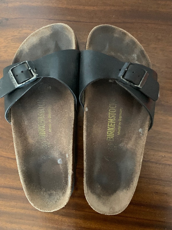 Authentic BIRKENSTOCK Madrid Black Sandals Ladies Size 36 EU - photo 2