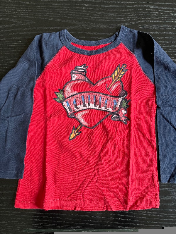 Boys Size 4 Years Bundle GAP ZARA Long Sleeve Tees Dress Shirt - photo 3