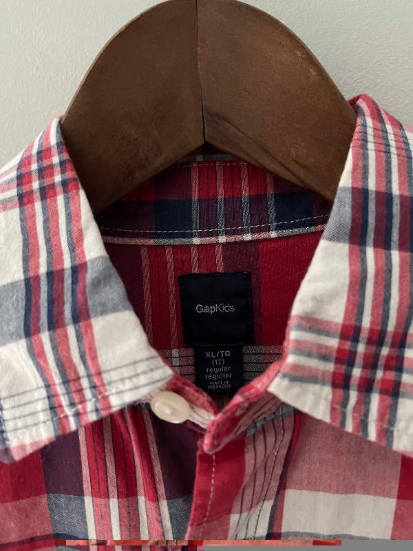 Boys GAP XL Size 12-13 Longsleeve Dress Button Down Shirts - photo 3