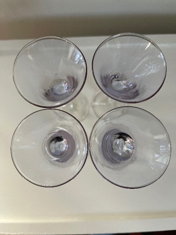 Liqueur Glasses Amethyst Coloured - photo 3