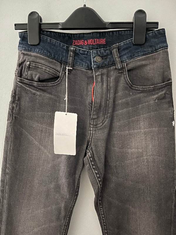 Zadig & Voltaire Jeans Kids Unisex Size 14 - photo 2